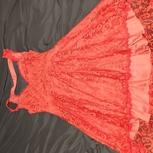 Coral Emmalee dress